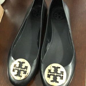 Black Tory Burch Flats